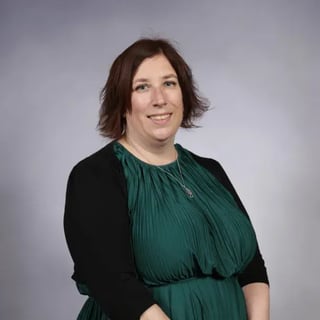 Jenny Carrington at graduation