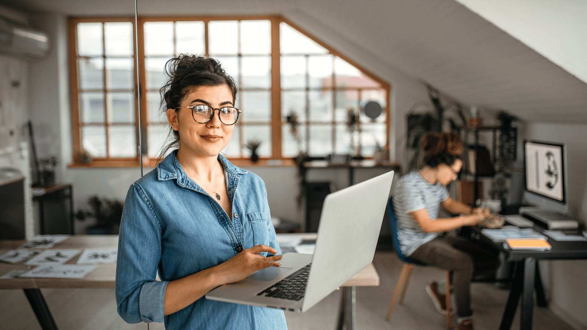 Computer data architect configuring a critical security network to protect databases and eliminate system vulnerabilities.