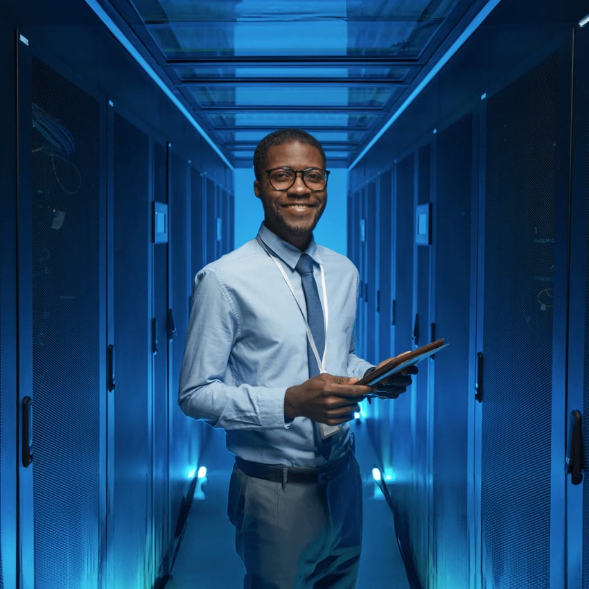 A cyber security architect devising internet defence services to combat security threats in the digital world.