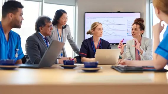 NHS head of operations using strategic vision to make meaningful improvements for her team.