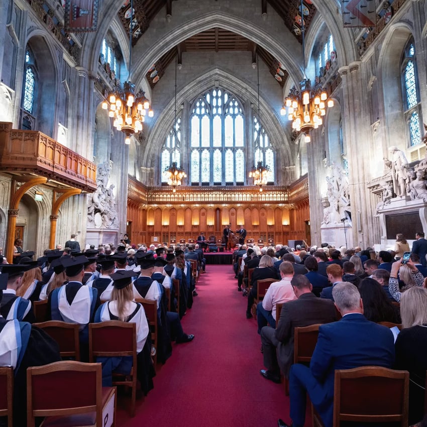 Walbrook graduation hall